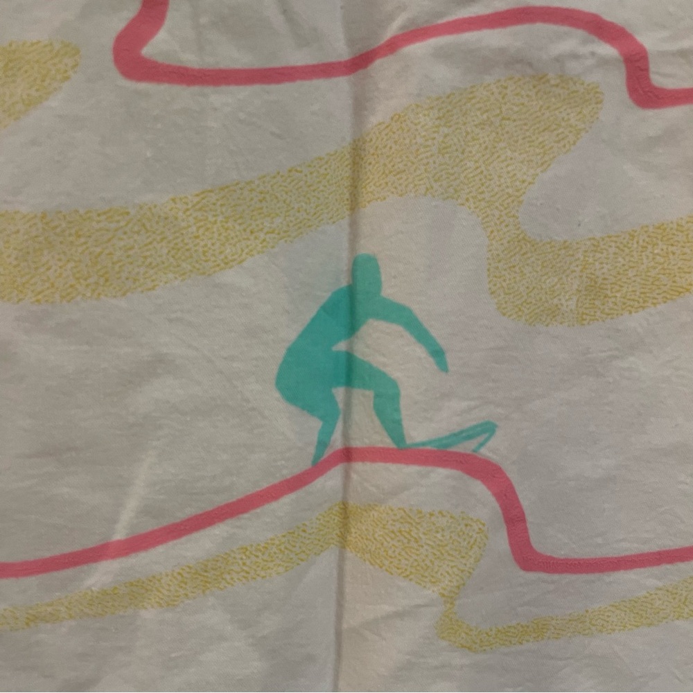 Vintage Surf Fetish single stitch shirt surfboards checkered one size - Picture 10 of 11